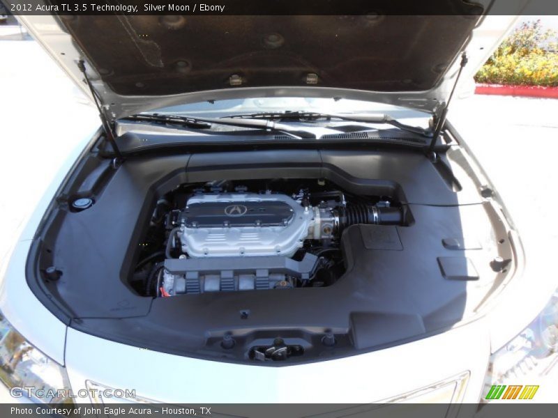 Silver Moon / Ebony 2012 Acura TL 3.5 Technology