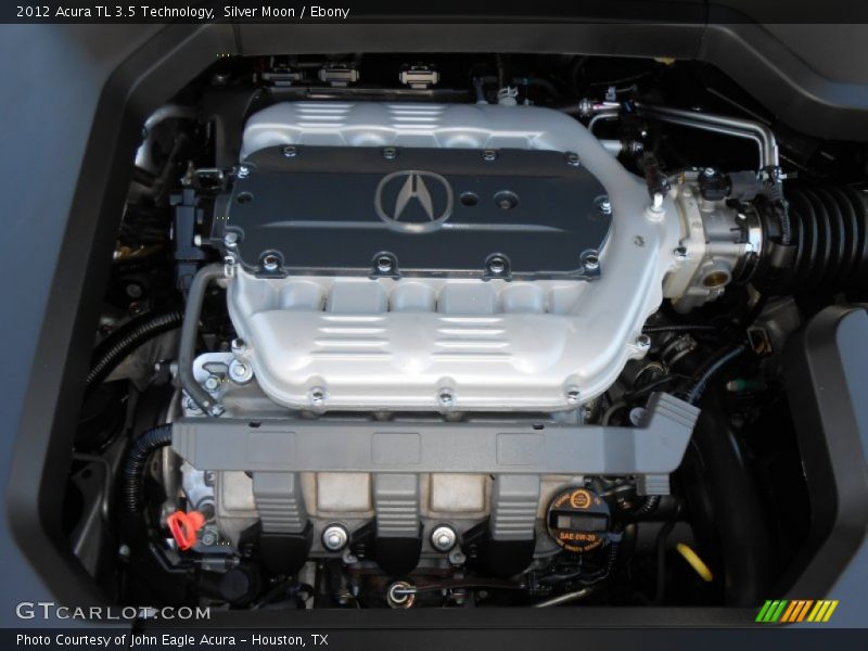 Silver Moon / Ebony 2012 Acura TL 3.5 Technology