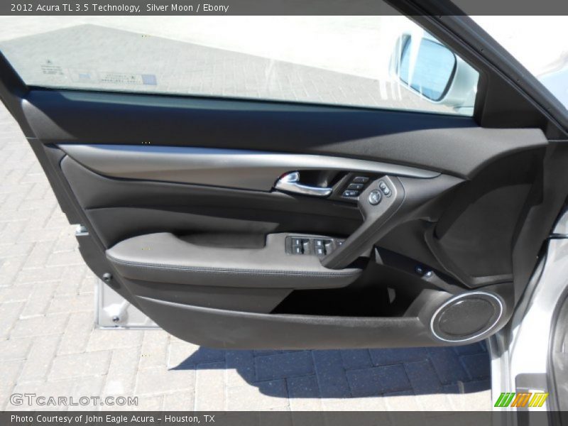 Silver Moon / Ebony 2012 Acura TL 3.5 Technology