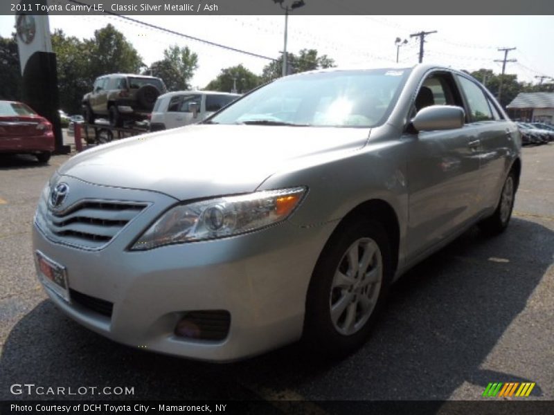 Classic Silver Metallic / Ash 2011 Toyota Camry LE