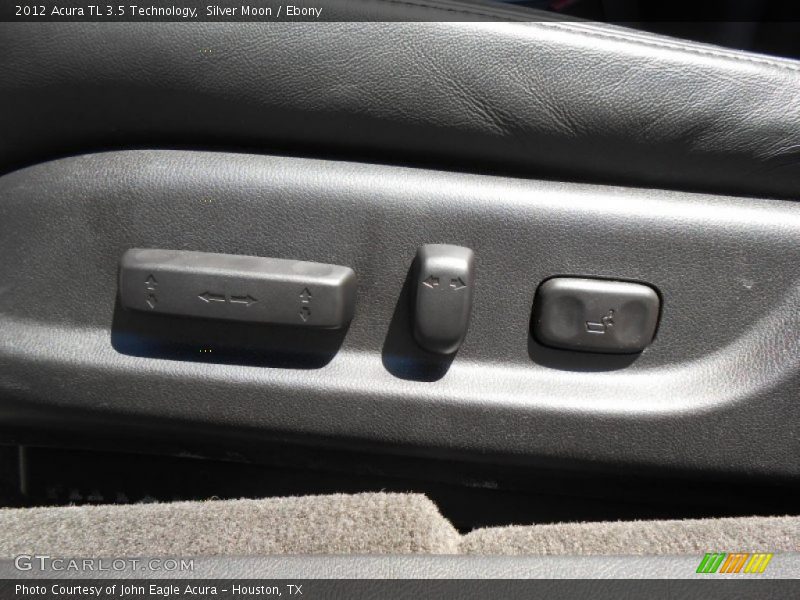Silver Moon / Ebony 2012 Acura TL 3.5 Technology