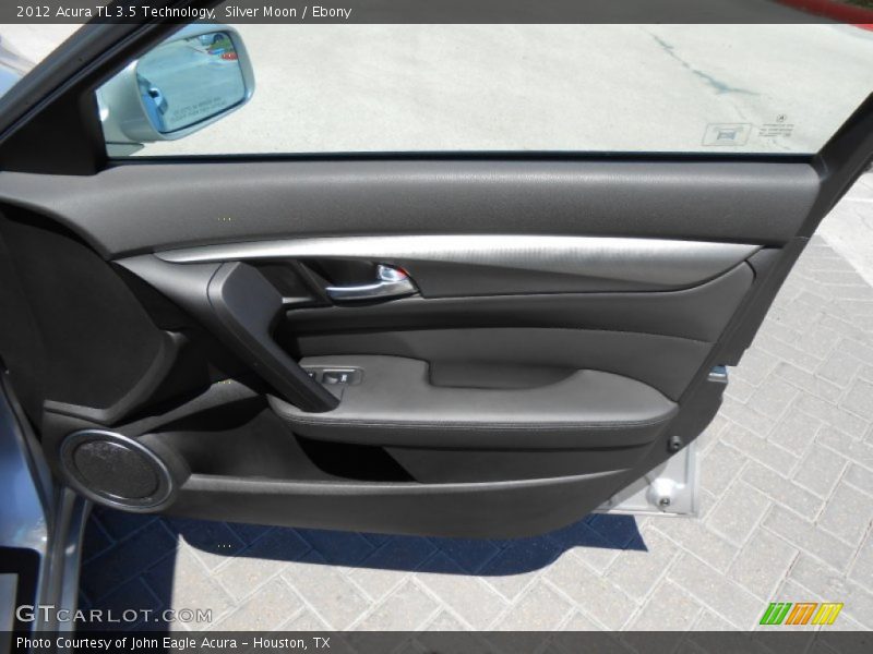 Silver Moon / Ebony 2012 Acura TL 3.5 Technology