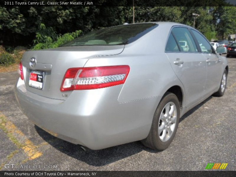 Classic Silver Metallic / Ash 2011 Toyota Camry LE