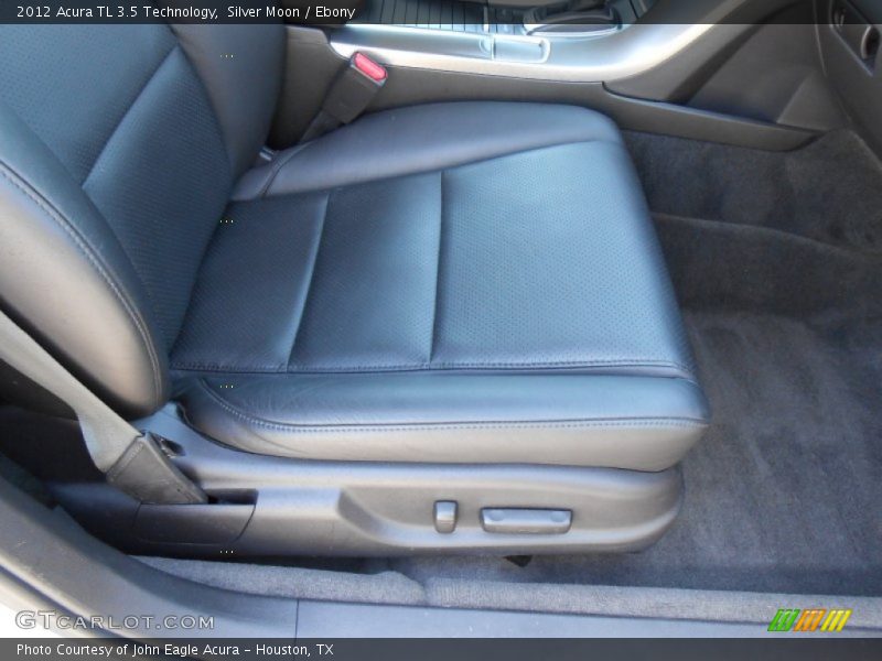 Silver Moon / Ebony 2012 Acura TL 3.5 Technology