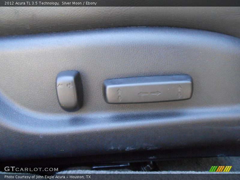 Silver Moon / Ebony 2012 Acura TL 3.5 Technology