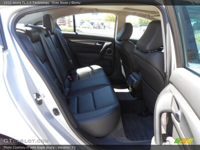 Silver Moon / Ebony 2012 Acura TL 3.5 Technology