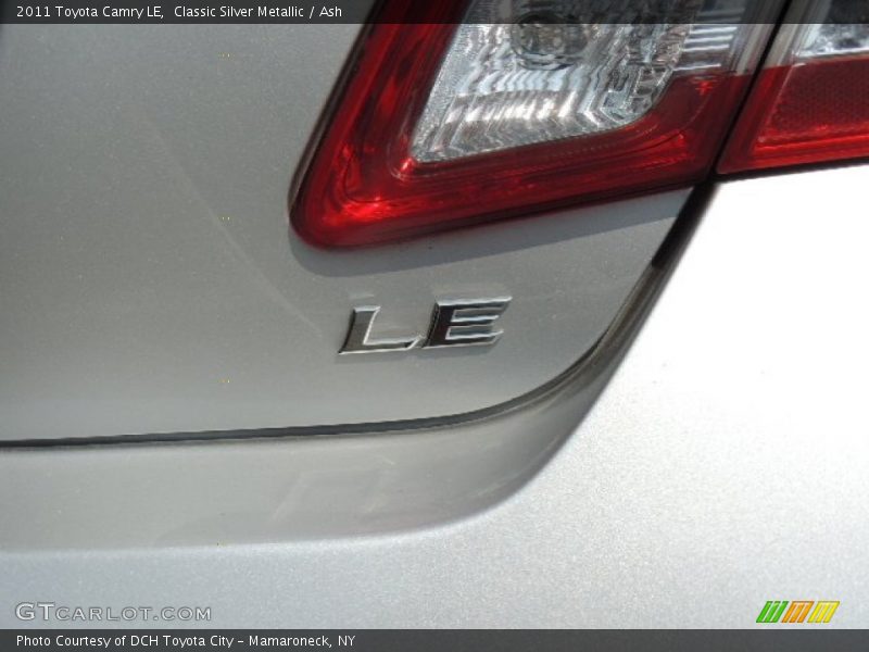 Classic Silver Metallic / Ash 2011 Toyota Camry LE