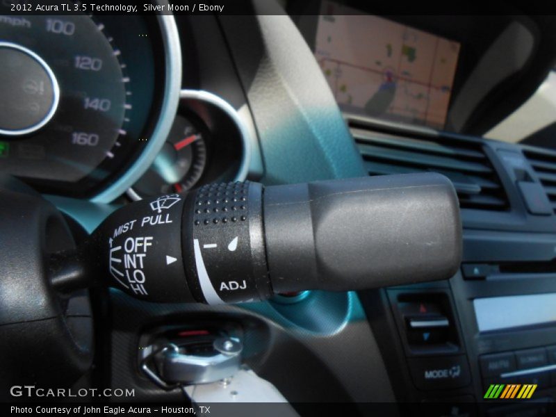 Silver Moon / Ebony 2012 Acura TL 3.5 Technology
