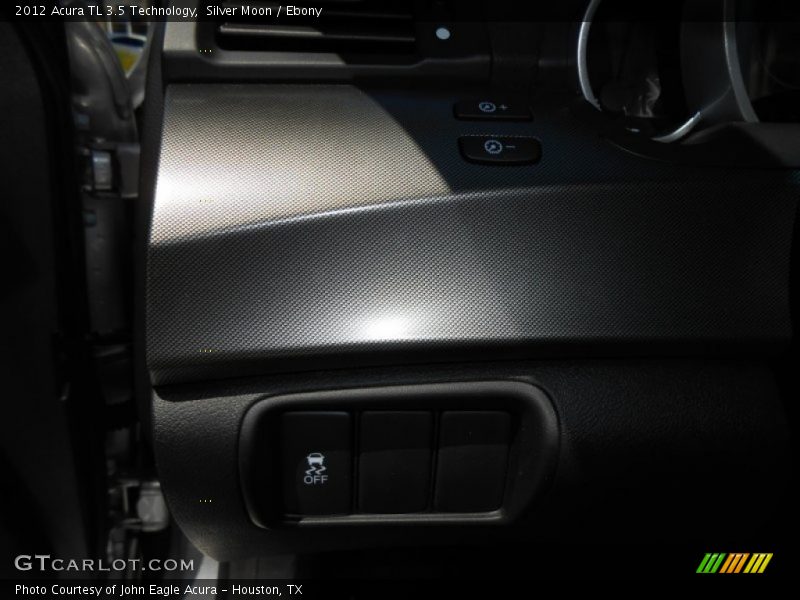 Silver Moon / Ebony 2012 Acura TL 3.5 Technology