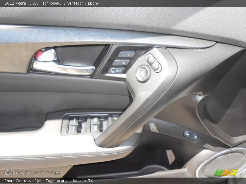 Silver Moon / Ebony 2012 Acura TL 3.5 Technology