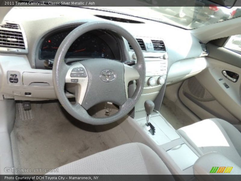 Classic Silver Metallic / Ash 2011 Toyota Camry LE