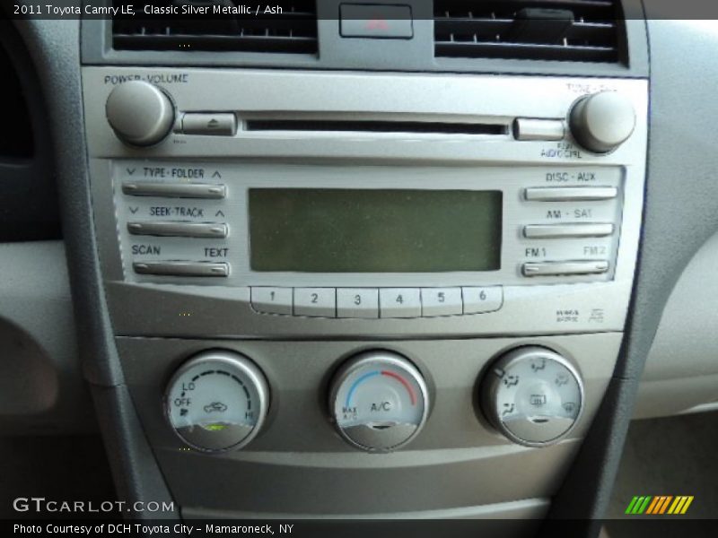 Classic Silver Metallic / Ash 2011 Toyota Camry LE