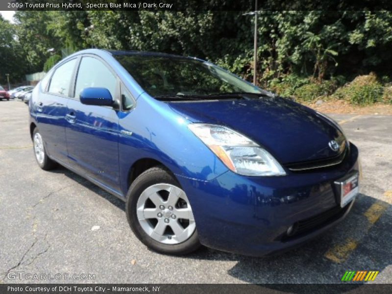 Spectra Blue Mica / Dark Gray 2009 Toyota Prius Hybrid