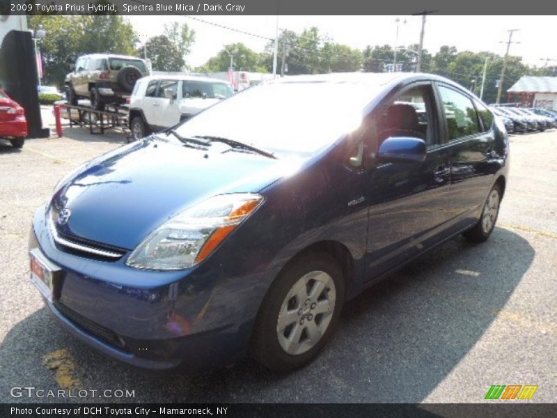 Spectra Blue Mica / Dark Gray 2009 Toyota Prius Hybrid
