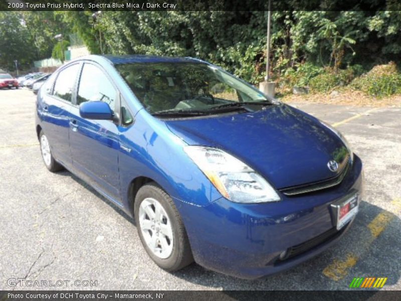 Spectra Blue Mica / Dark Gray 2009 Toyota Prius Hybrid