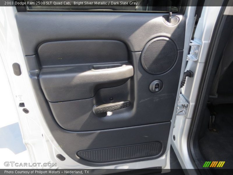 Bright Silver Metallic / Dark Slate Gray 2003 Dodge Ram 2500 SLT Quad Cab