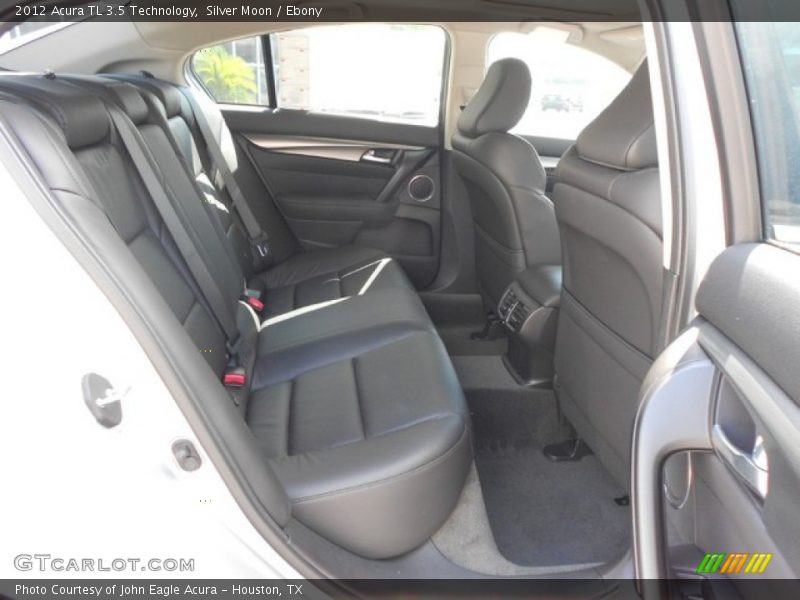 Silver Moon / Ebony 2012 Acura TL 3.5 Technology