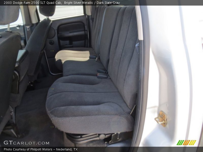 Bright Silver Metallic / Dark Slate Gray 2003 Dodge Ram 2500 SLT Quad Cab