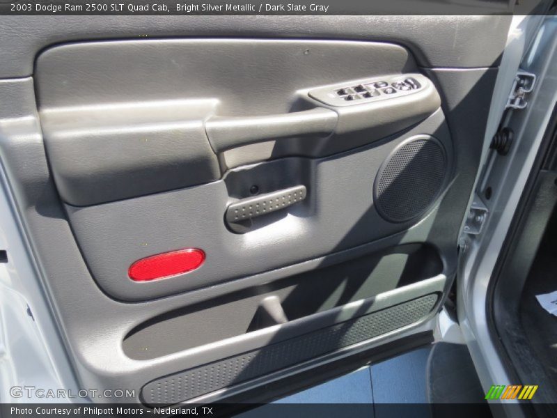 Bright Silver Metallic / Dark Slate Gray 2003 Dodge Ram 2500 SLT Quad Cab