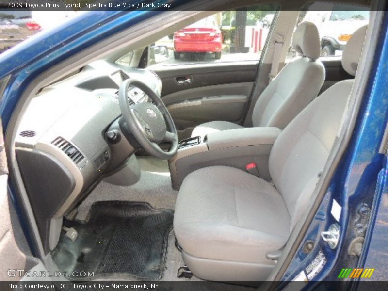 Spectra Blue Mica / Dark Gray 2009 Toyota Prius Hybrid