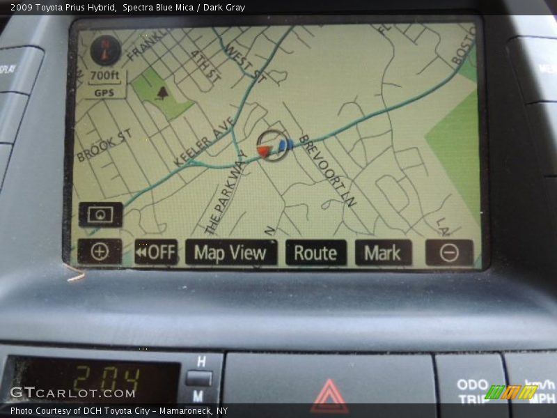 Spectra Blue Mica / Dark Gray 2009 Toyota Prius Hybrid