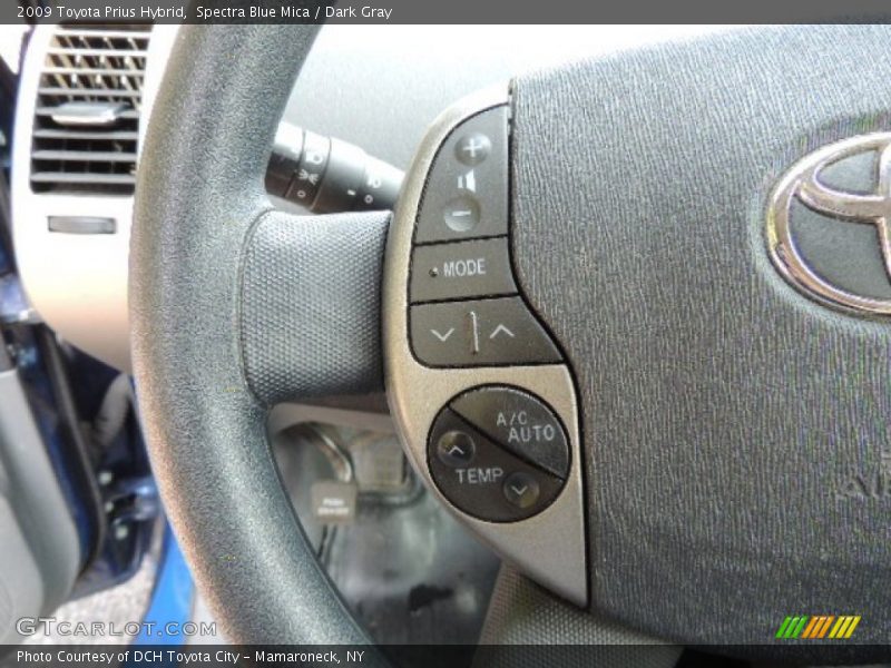 Spectra Blue Mica / Dark Gray 2009 Toyota Prius Hybrid