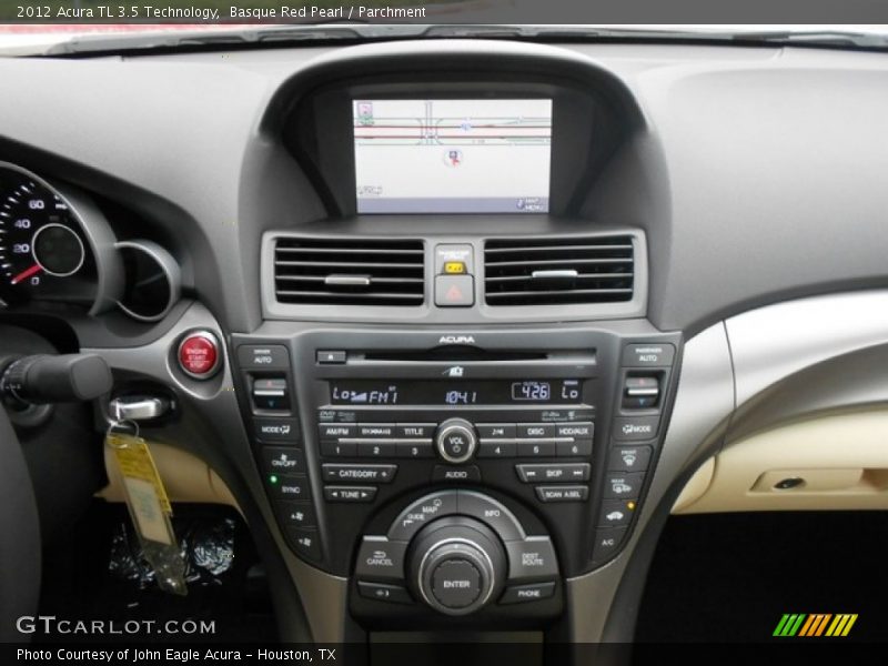 Basque Red Pearl / Parchment 2012 Acura TL 3.5 Technology