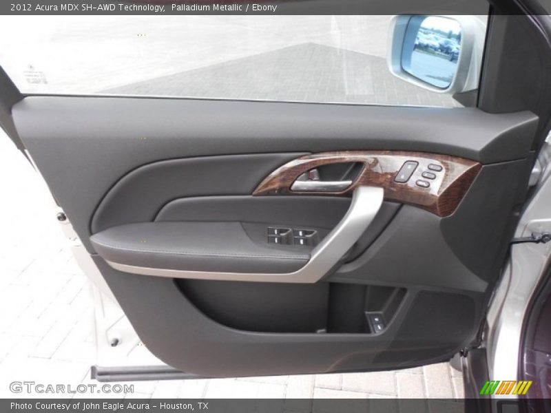 Palladium Metallic / Ebony 2012 Acura MDX SH-AWD Technology