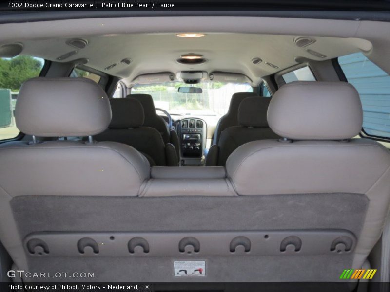 Patriot Blue Pearl / Taupe 2002 Dodge Grand Caravan eL