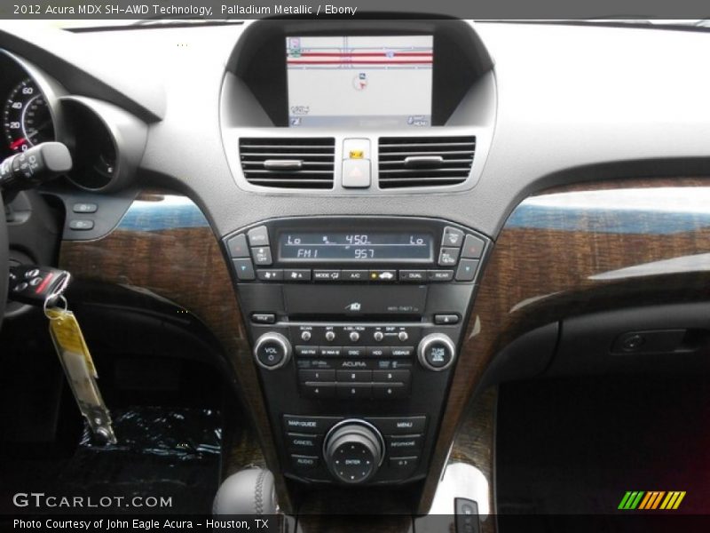Palladium Metallic / Ebony 2012 Acura MDX SH-AWD Technology