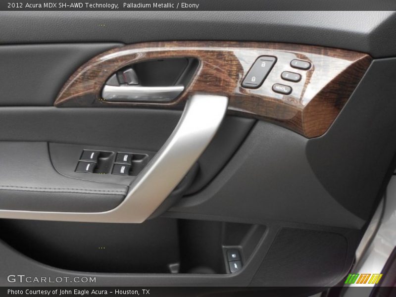 Palladium Metallic / Ebony 2012 Acura MDX SH-AWD Technology