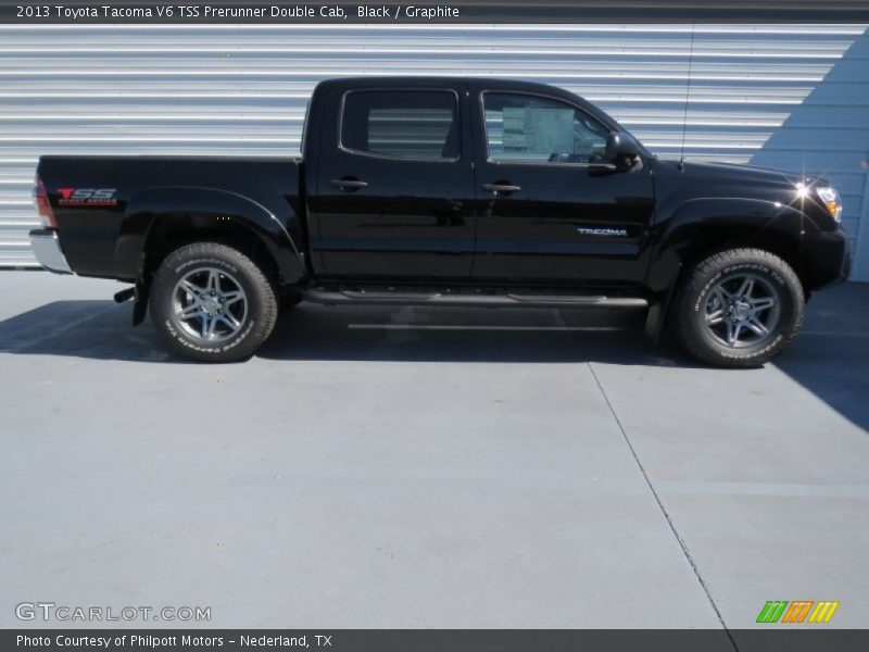 Black / Graphite 2013 Toyota Tacoma V6 TSS Prerunner Double Cab