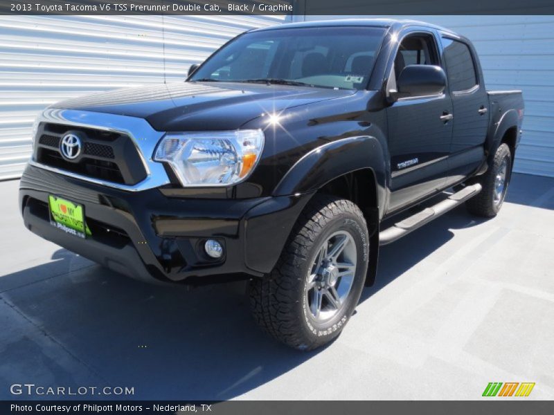 Black / Graphite 2013 Toyota Tacoma V6 TSS Prerunner Double Cab