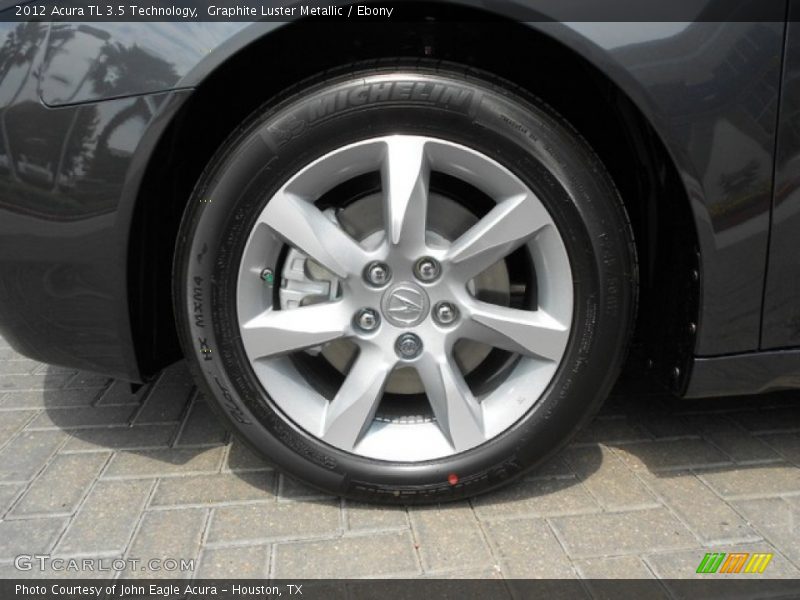 Graphite Luster Metallic / Ebony 2012 Acura TL 3.5 Technology
