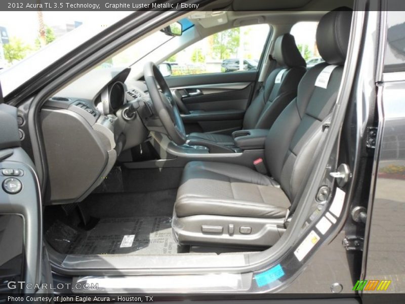 Graphite Luster Metallic / Ebony 2012 Acura TL 3.5 Technology