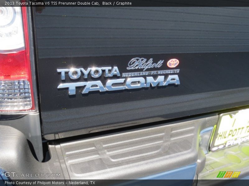 Black / Graphite 2013 Toyota Tacoma V6 TSS Prerunner Double Cab