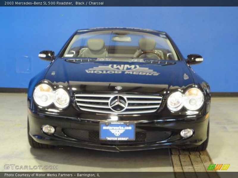 Black / Charcoal 2003 Mercedes-Benz SL 500 Roadster