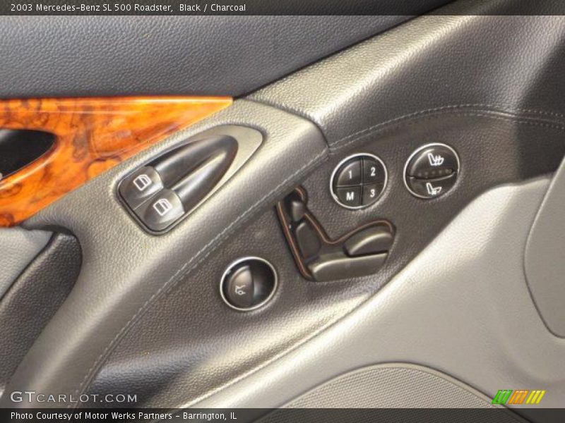 Black / Charcoal 2003 Mercedes-Benz SL 500 Roadster