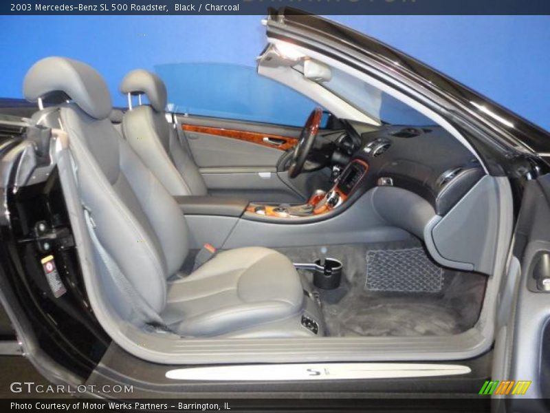 Black / Charcoal 2003 Mercedes-Benz SL 500 Roadster