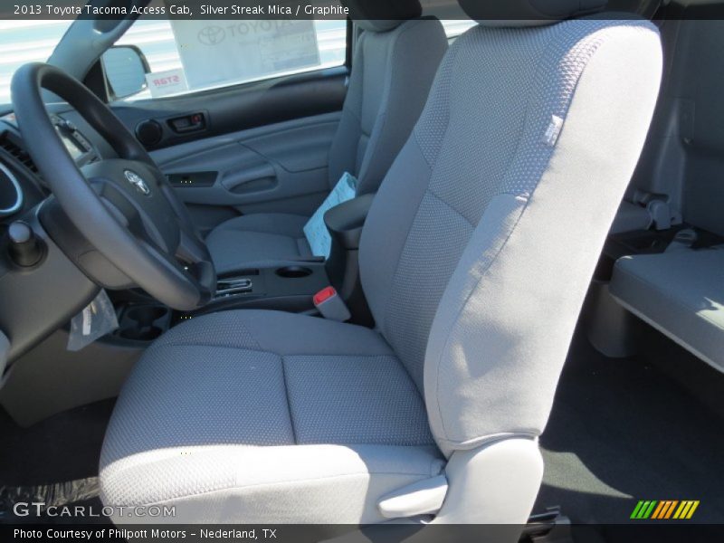 Silver Streak Mica / Graphite 2013 Toyota Tacoma Access Cab