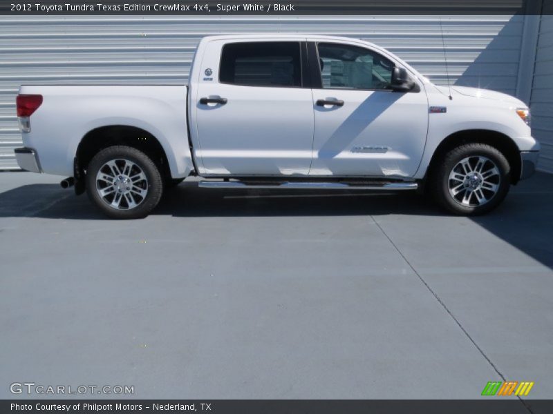Super White / Black 2012 Toyota Tundra Texas Edition CrewMax 4x4