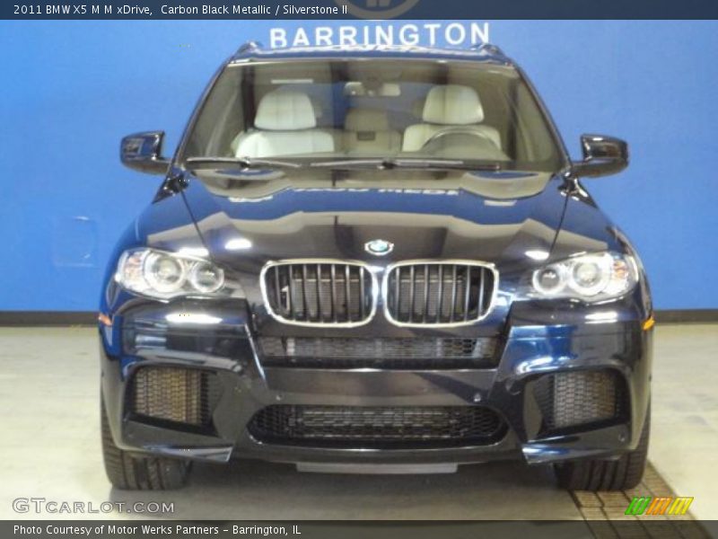 Carbon Black Metallic / Silverstone II 2011 BMW X5 M M xDrive