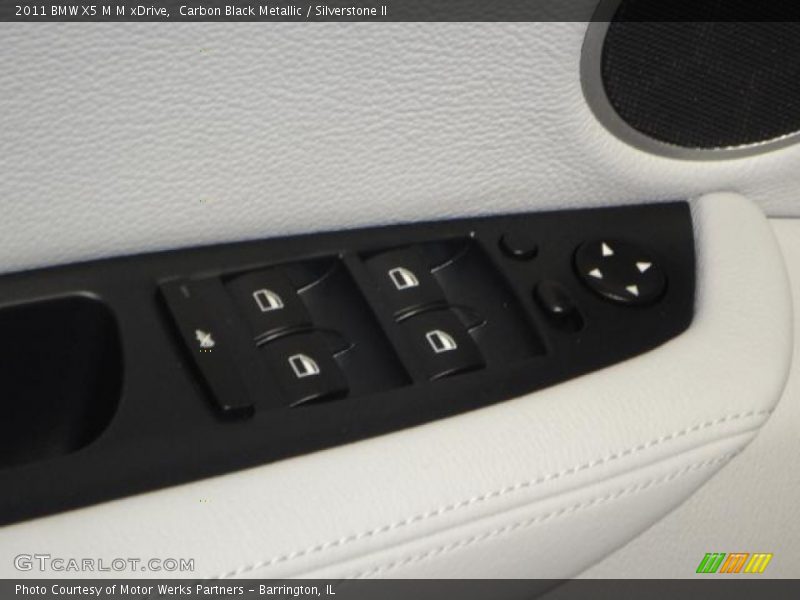 Carbon Black Metallic / Silverstone II 2011 BMW X5 M M xDrive