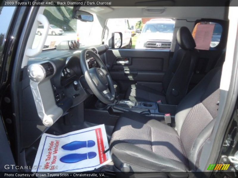 Black Diamond / Dark Charcoal 2009 Toyota FJ Cruiser 4WD