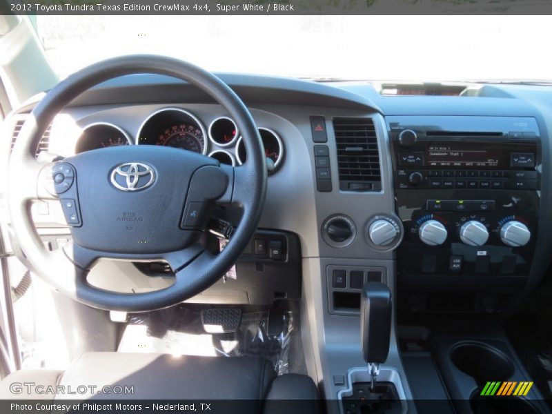 Super White / Black 2012 Toyota Tundra Texas Edition CrewMax 4x4