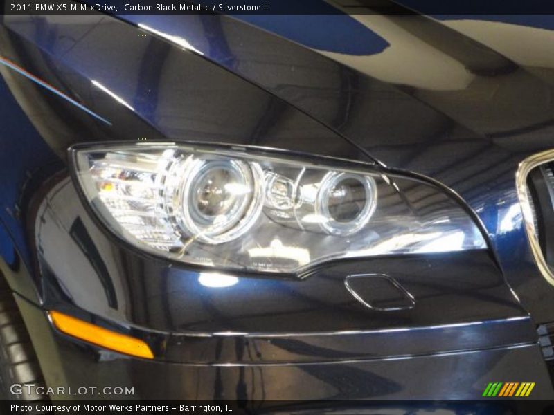 Carbon Black Metallic / Silverstone II 2011 BMW X5 M M xDrive