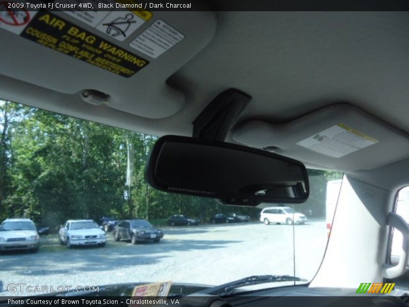 Black Diamond / Dark Charcoal 2009 Toyota FJ Cruiser 4WD