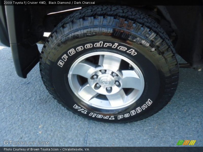 Black Diamond / Dark Charcoal 2009 Toyota FJ Cruiser 4WD