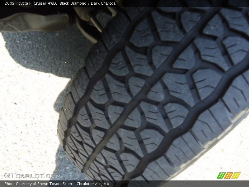 Black Diamond / Dark Charcoal 2009 Toyota FJ Cruiser 4WD