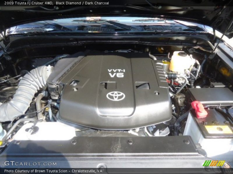Black Diamond / Dark Charcoal 2009 Toyota FJ Cruiser 4WD